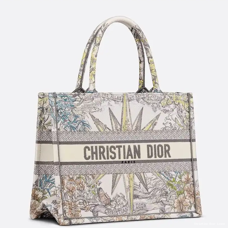 Cheap d'Infini Tote Beige Dior Reve Book Canvas Motif 0409 Luxury